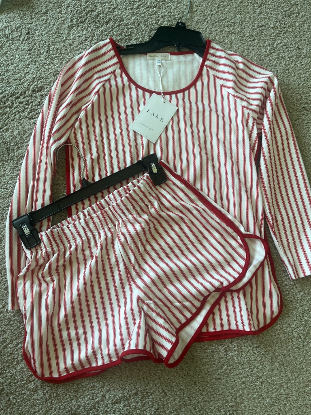 LAKE pajamas NWT